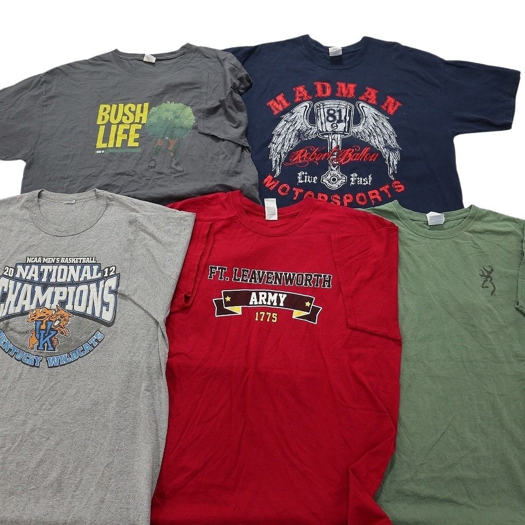 英文字プリント 古着