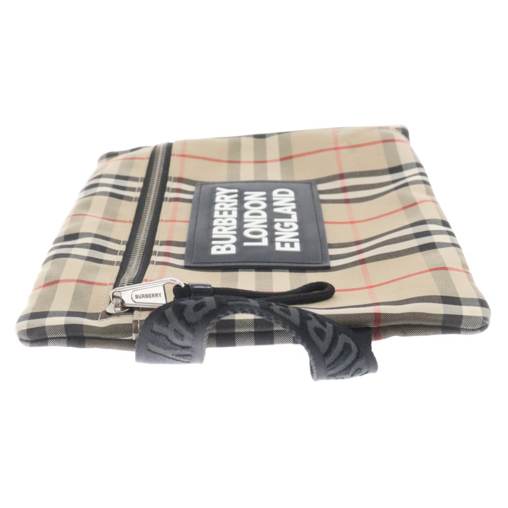 BURBERRY (バーバリー) MS HANDLE POUCH ヴィンテージノバ