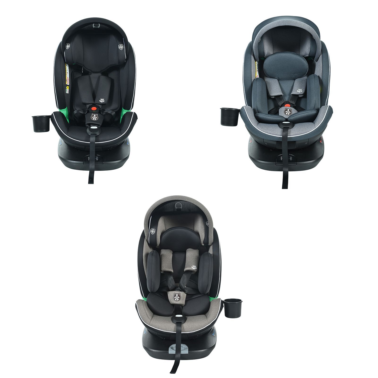 トップテザータイプ】 チャイルドシート 新生児 ISOFIX 0歳～12