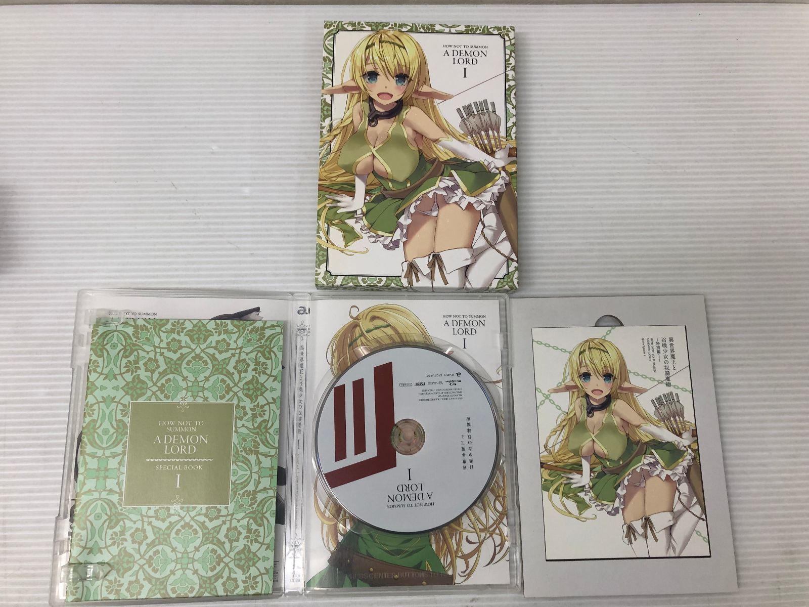 Blu-ray】異世界魔王と召喚少女の奴隷魔術 Vol.1.2.3セット 品