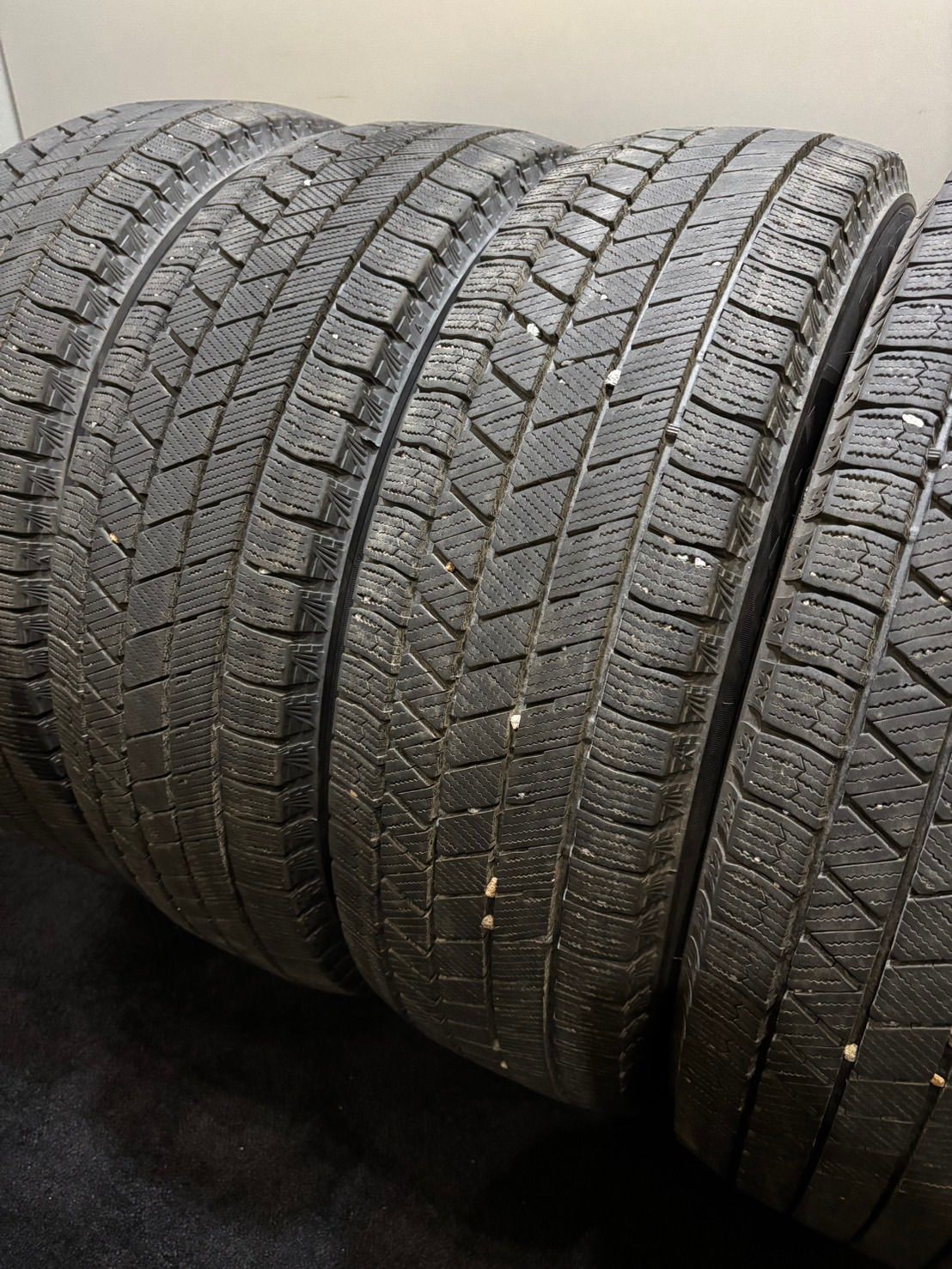 195|65R16 BRIDGESTONE|VRX3 22年製 スタッドレス 4本 ブリヂストン ブリザック ライズ ロッキー 南3-J347