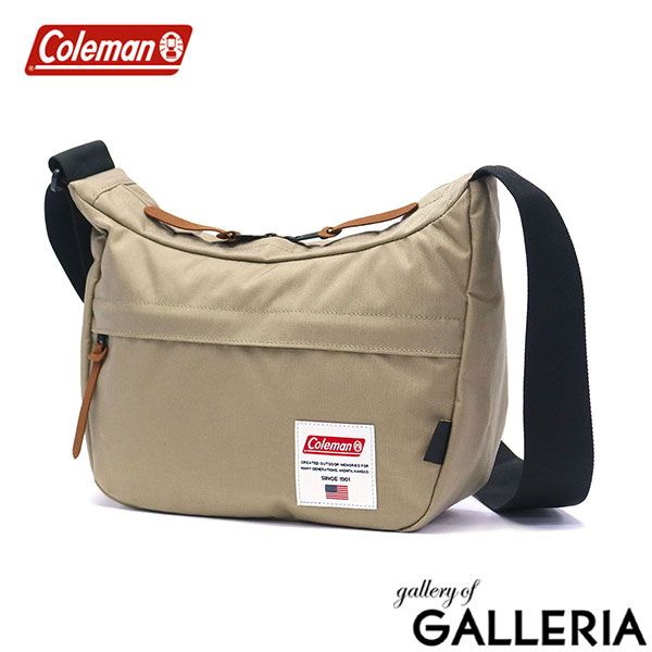 公認販売店 コールマン ショルダーバッグ メンズ レディース ブランド Coleman 小さめ 軽い 斜めがけ 撥水 アメリカンクラシックショルダー Greige