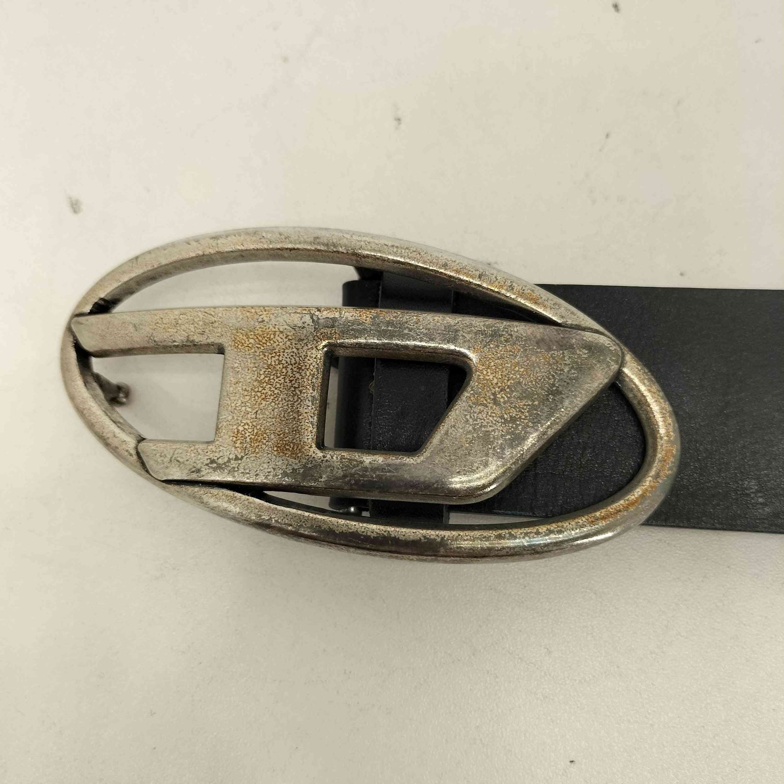 ディーゼル DIESEL Dロゴ レザーベルト メンズ 85/34 - メルカリ
