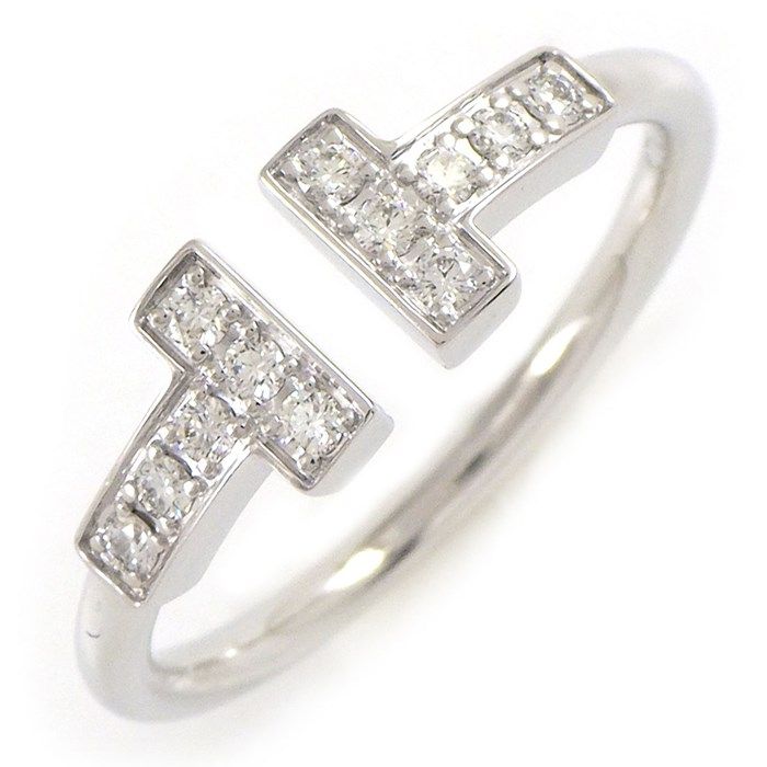 ティファニー Tiffany & Co. リング T ワイヤー 60147226 ダイヤモンド  