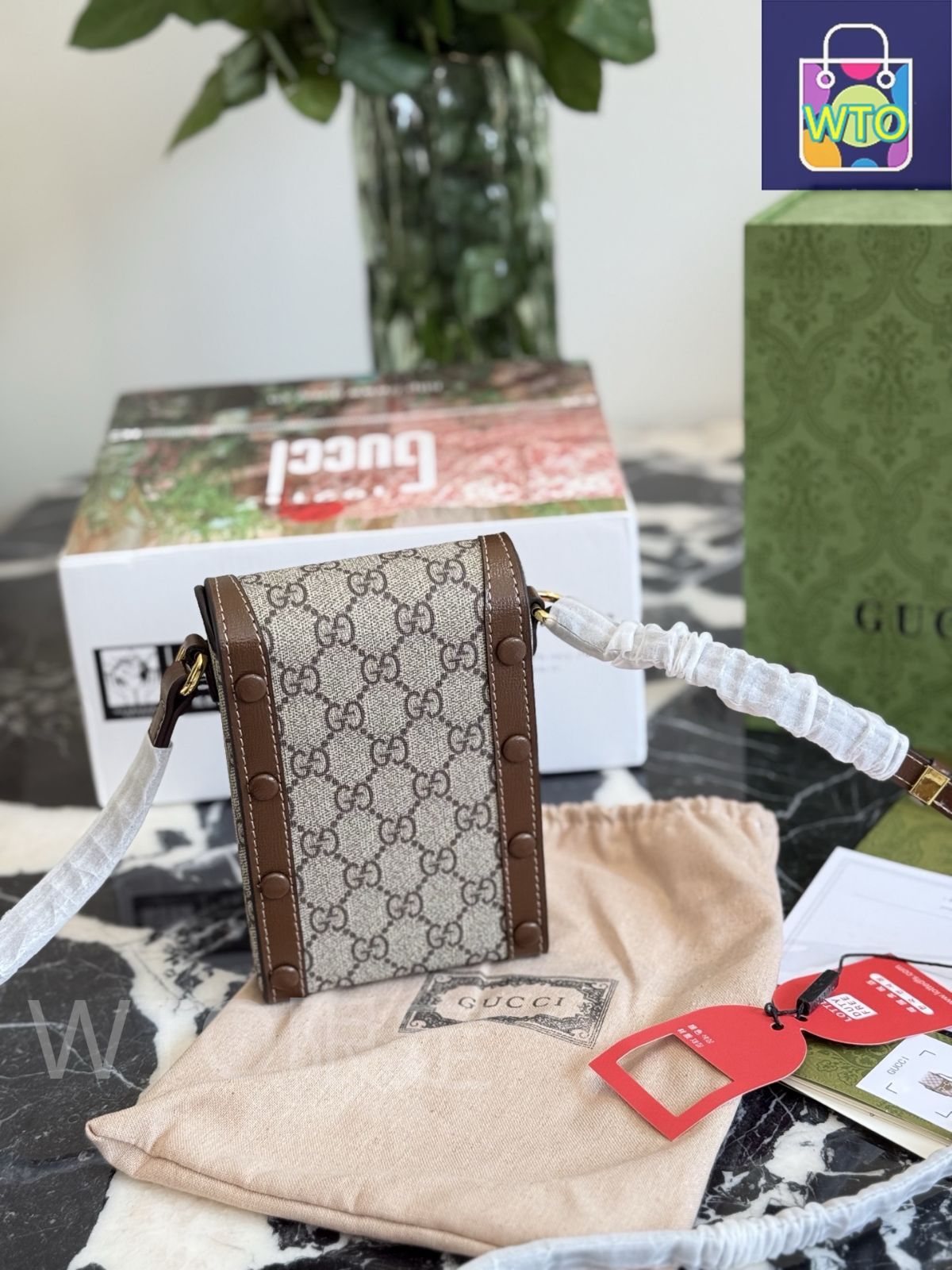 今日特価】Gucci Horsebit 1955 Mini Phone Bag グッチ ホース