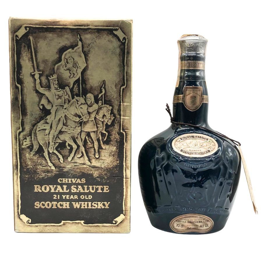 シーバス ブラザーズ ロイヤルサルート 21年 青陶器 700ml【D1