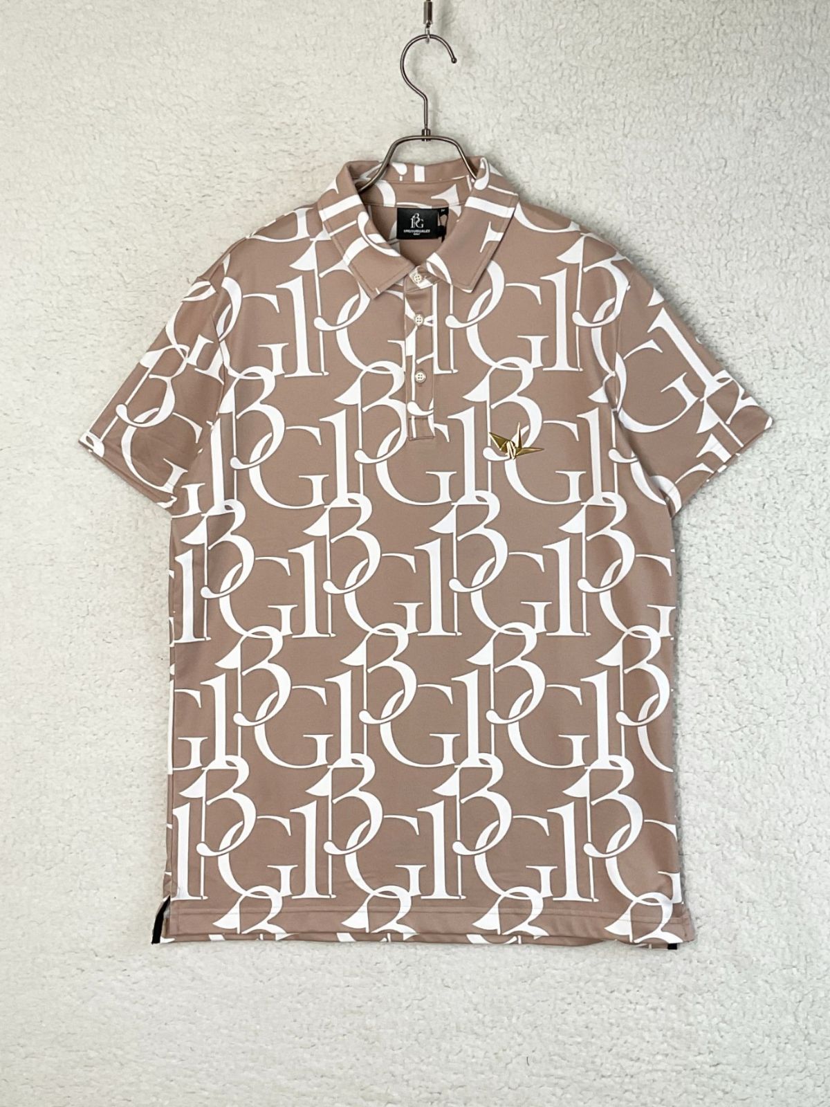 M【未使用品】1PIU1UGUALE3　GOLF ダイアゴナルロゴ半袖ポロシャツ 楽天市場】1piu1uguale3 GOLF 半袖 ポロシャツの通販