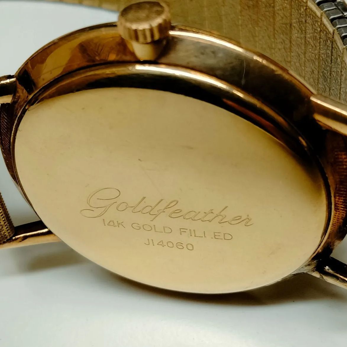 年代物 希少 1960年初期 】SEIKO セイコー 14K GOLD FEATHER ゴールド 
