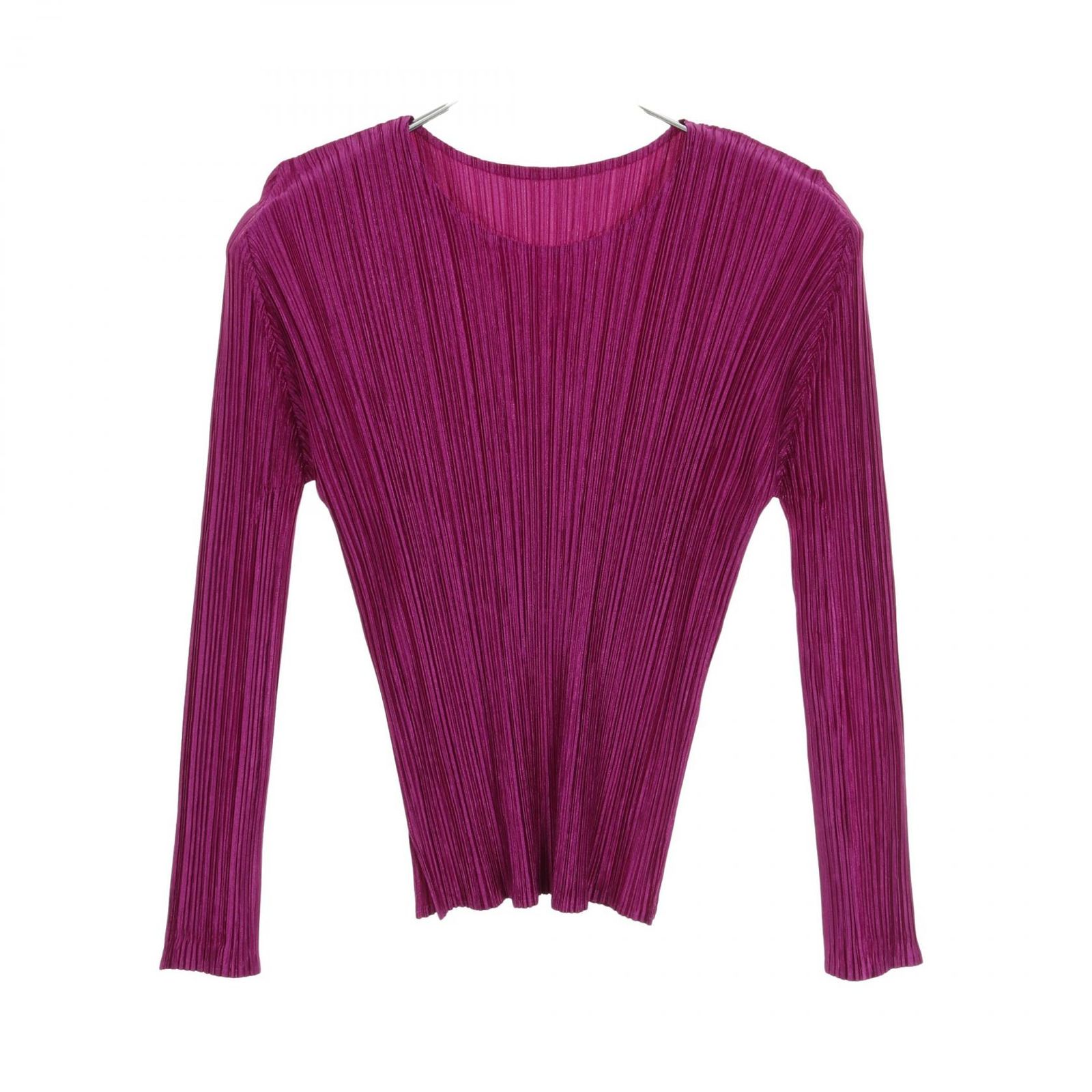 プリーツプリーズ PLEATS PLEASE カットソー プリーツ PP53-JK202 パープル その他 カットソー レディース Used A