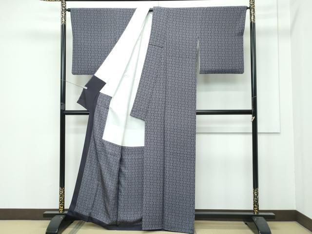 江戸縮緬★人形用着物 花車に御所人形アンティーク 錦紗縮緬 着物」(黒繻子衿付き