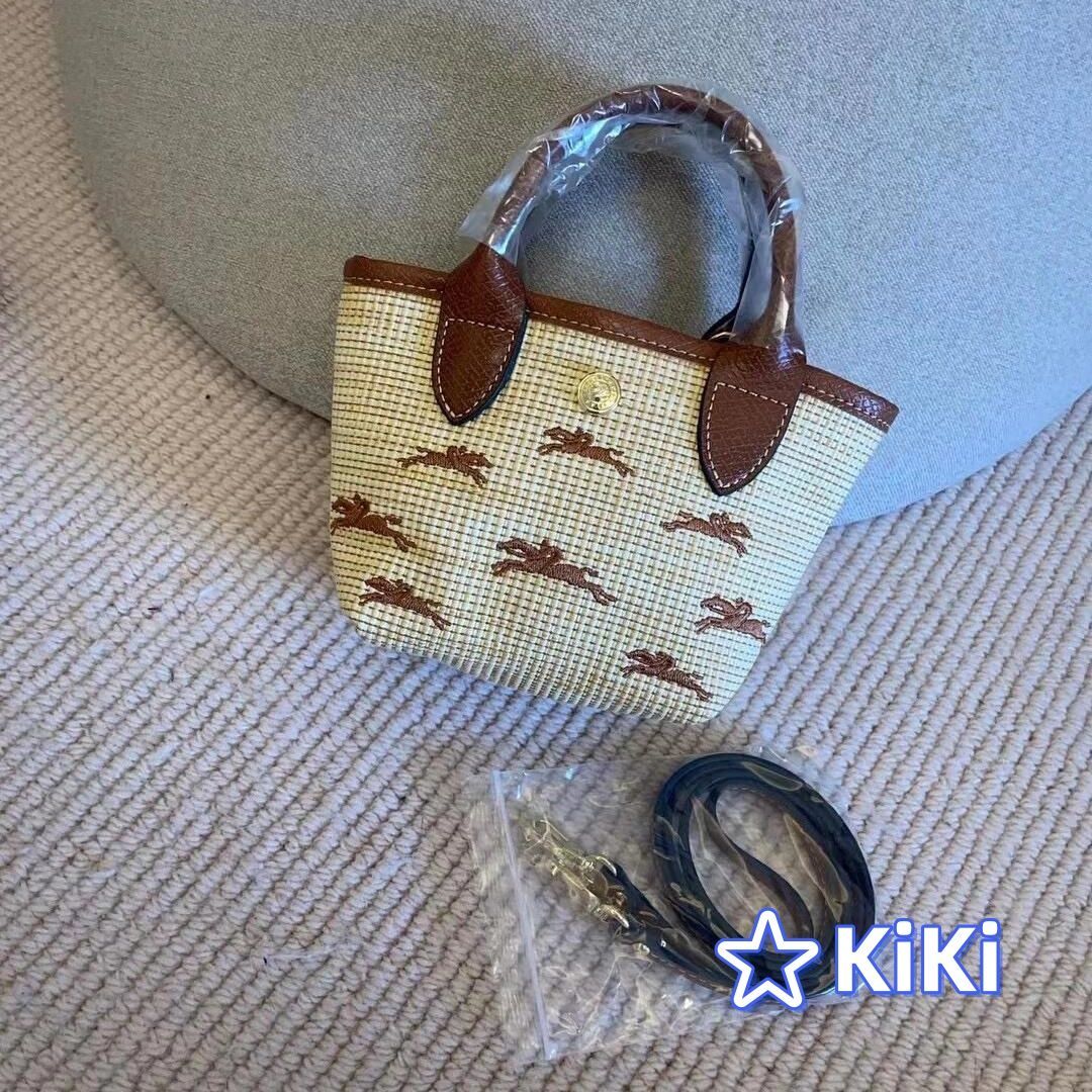 👜✨🌈【新品 未使用】ロンシャン LONGCHAMP ル パニエ プリ