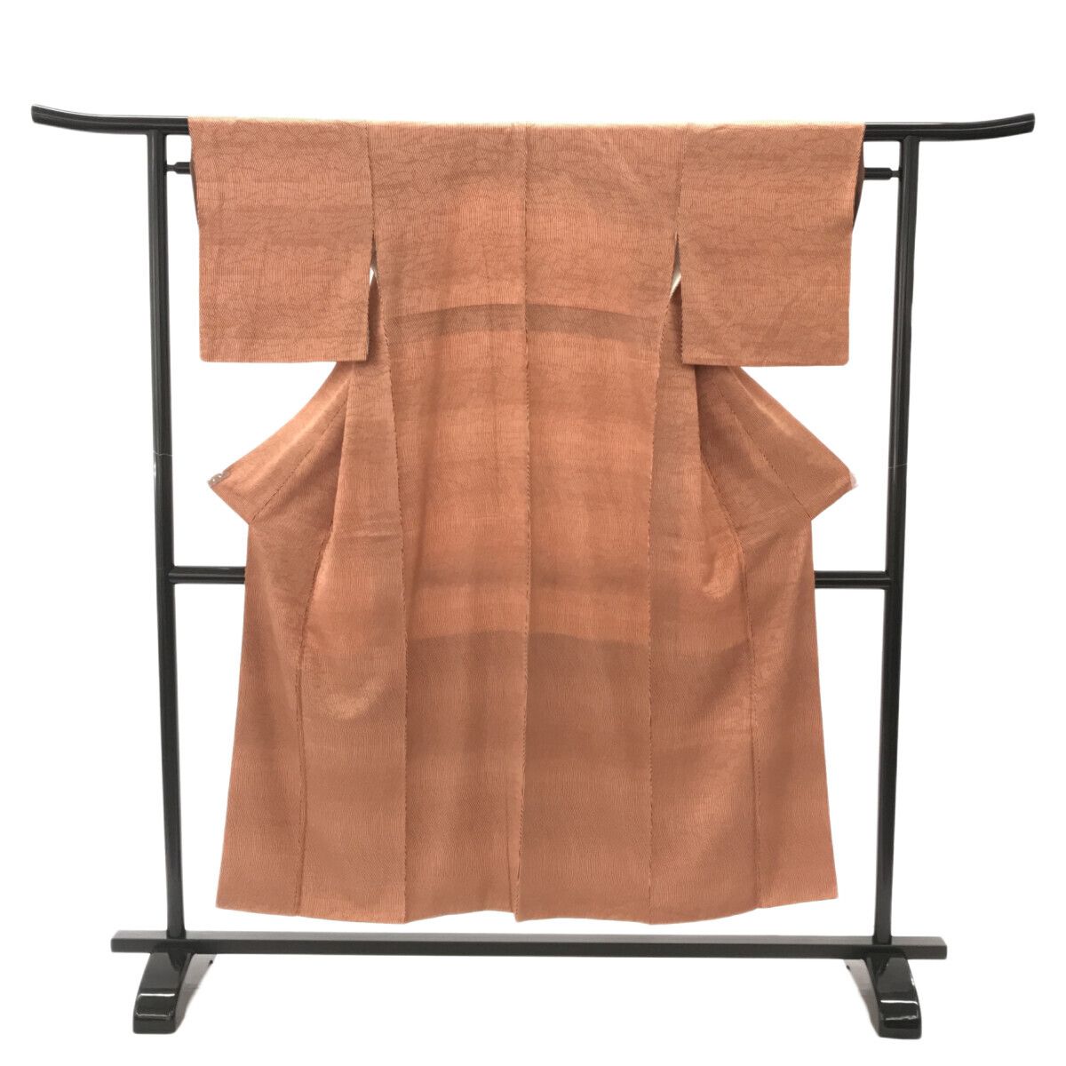 小紋/美品/オレンジ/仕立上がり/適応身長143～150㎝/ 6471 小紋/美品/オレンジ/仕立上がり/適応身長143～150㎝/ 6471 - メルカリ