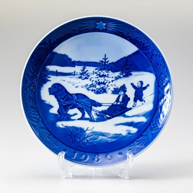 ロイヤルコペンハーゲン イヤープレート クリスマスプレート 1962年