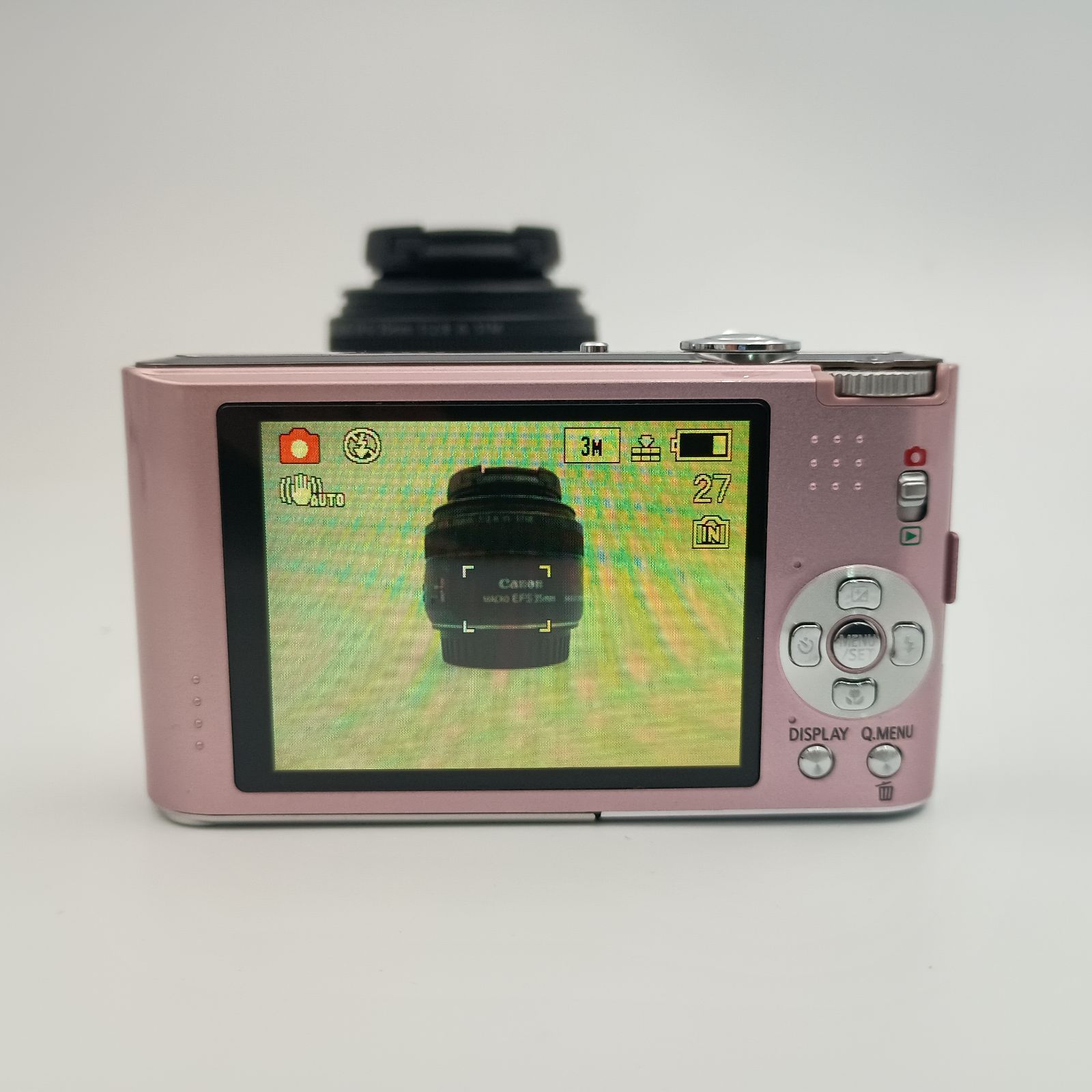 LUMIX Panasonic　DMC-fx66 ピンク デジカメ Top Mint] Panasonic LUMIX DMC-FX66 Purple Compact Digital