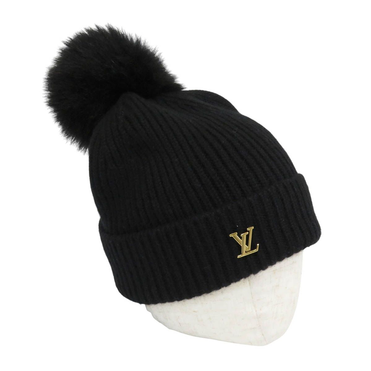 LOUIS VUITTON ルイヴィトン M75540 ポンポン付き ビーニー 帽子
