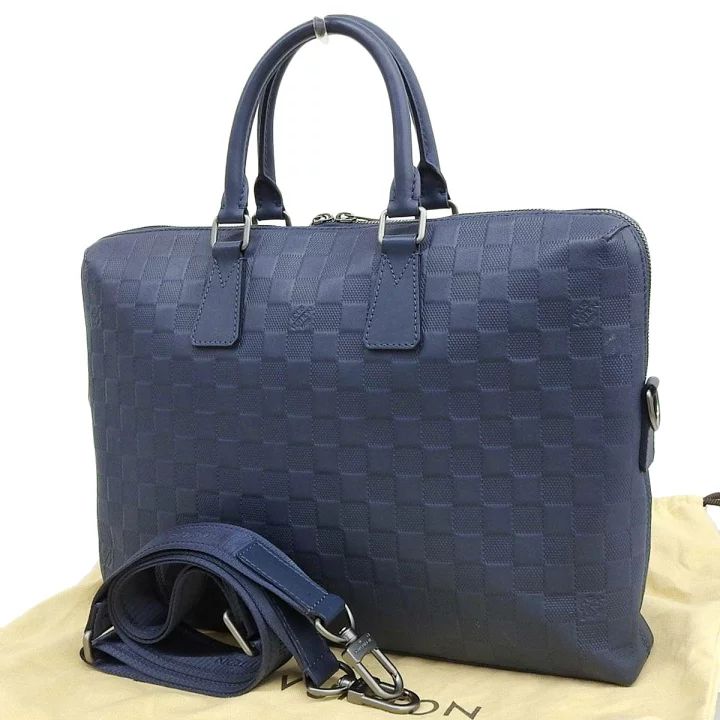 8992) ルイヴィトン LOUIS VUITTON ポルト ドキュマンジュール ダミエ