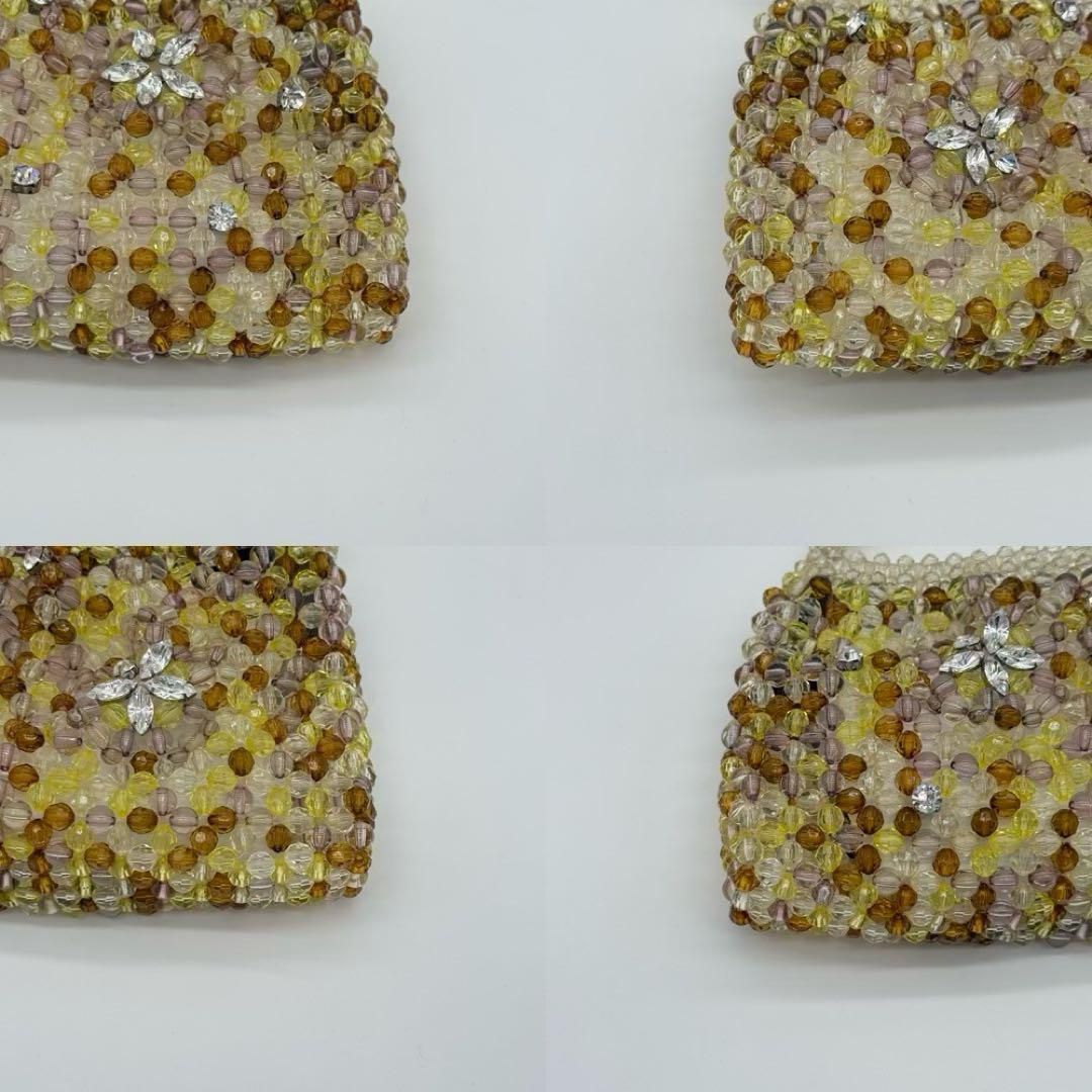 美品】ANTEPRIMA ビーズバッグ ポーチ ミニバッグ ハンドバッグ