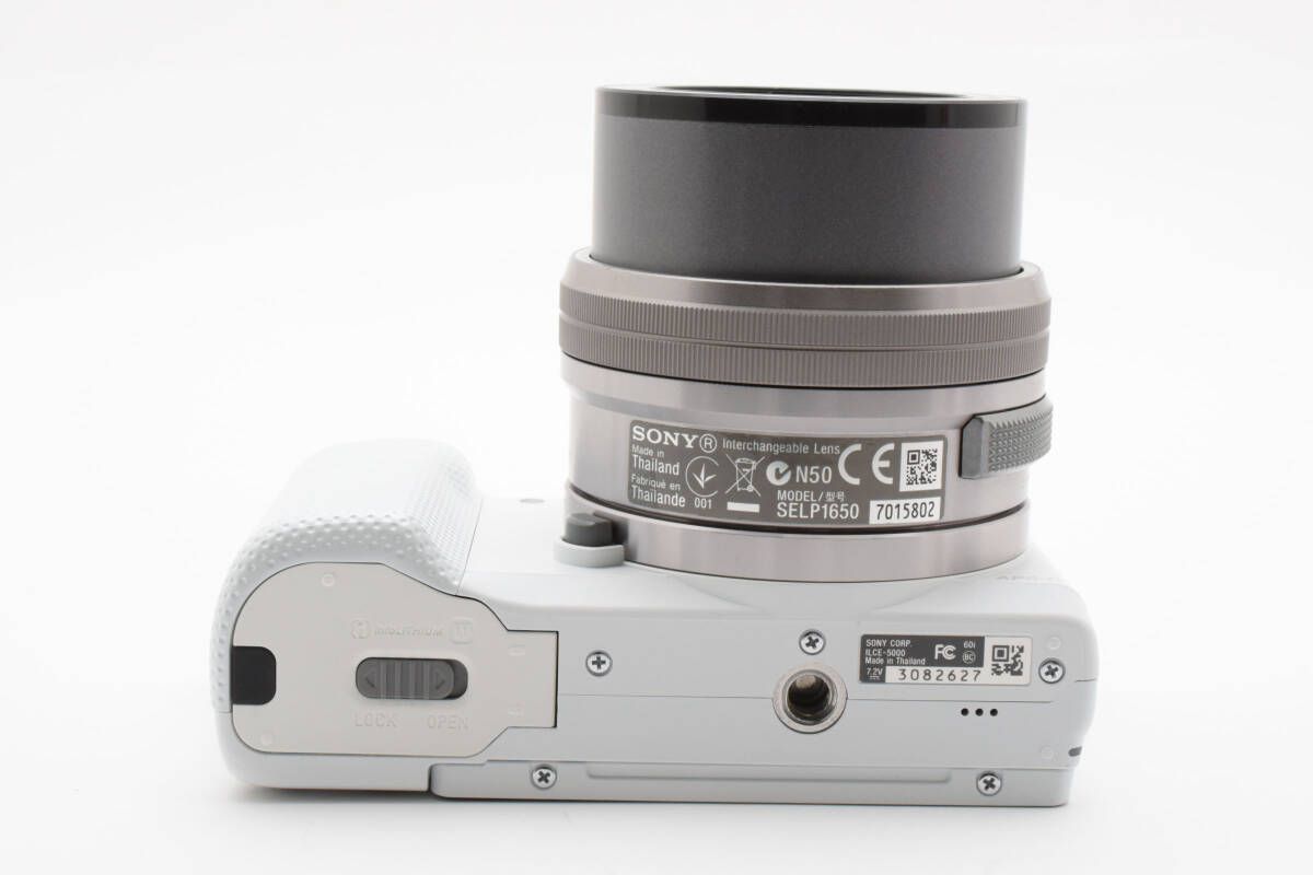 SONY α5000 ホワイト （ILCE-5000）＋SELP1650 α（ソニー） ソニー SONY α5000 ILCE-5000 レンズセット