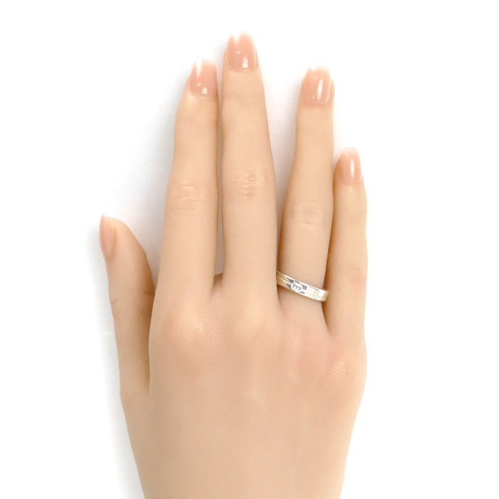 GUCCI グッチ シルバー925 ダイアゴナル インターロッキングG スリム  