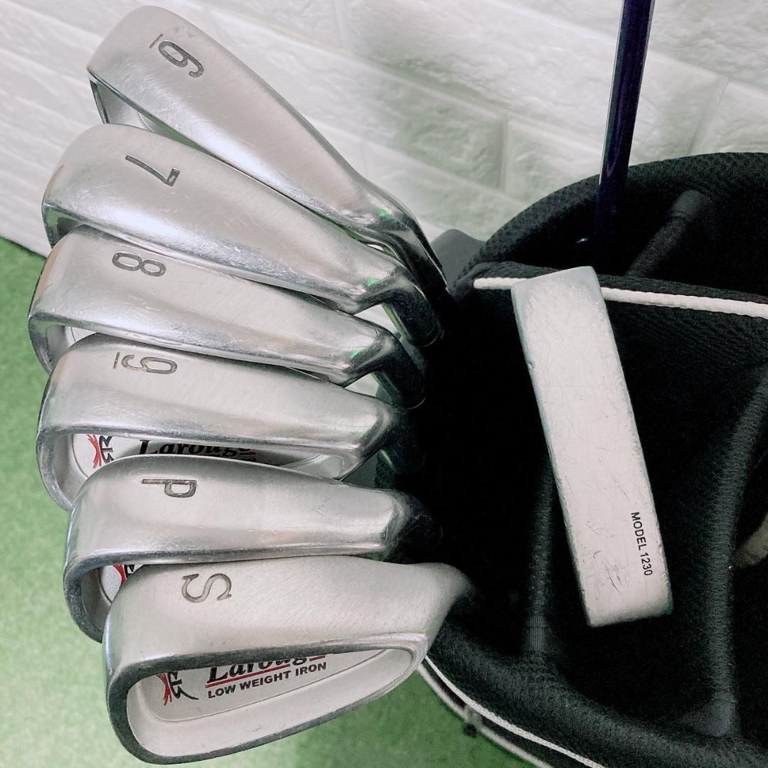 ゴルフクラブ メンズ セット Larouge ルラージュ 10本 初心者