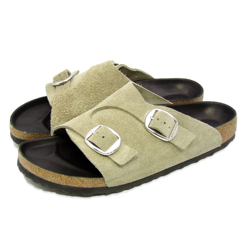 BIRKENSTOCK ビルケンシュトック 43 ZURICH ビューティー＆ユース 別注 チューリッヒ スエード スライドサンダル ベージュ 35004857