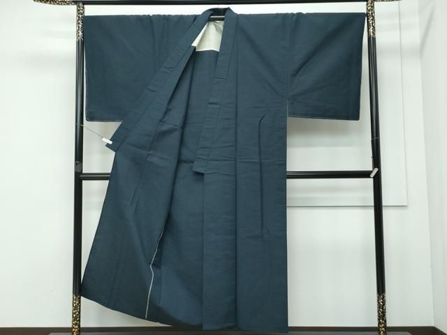 新作大登場！ 平和屋着物 上 男性 紬 アンサンブル 単衣 百入茶色 CZAA3525s5 時間のかからない