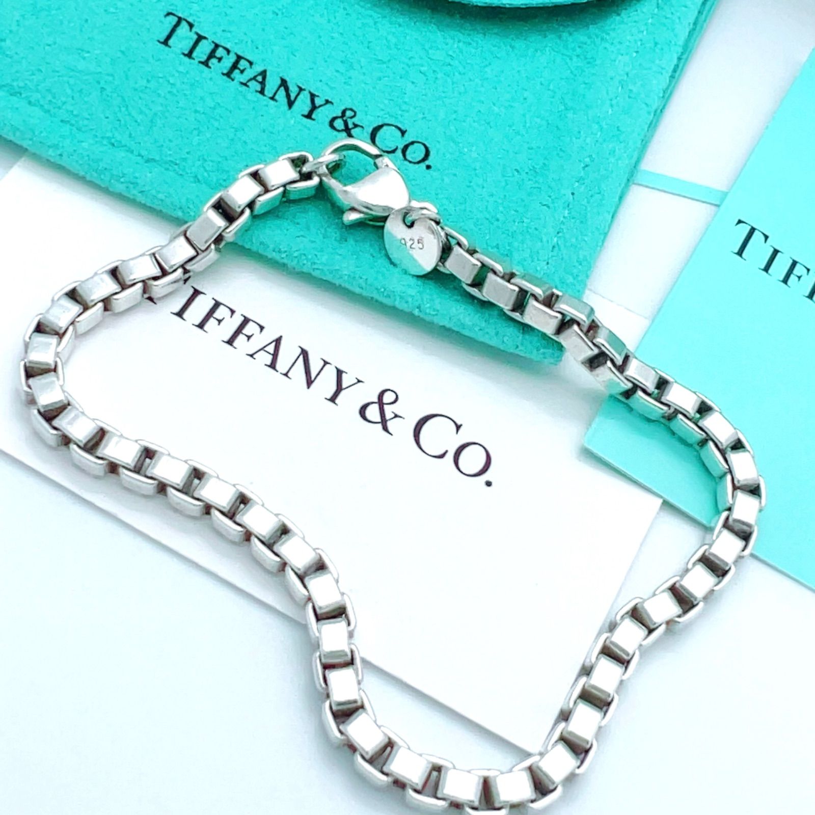 美品✨Tiffanyティファニーベネチアンブレスレット SV925 シルバー