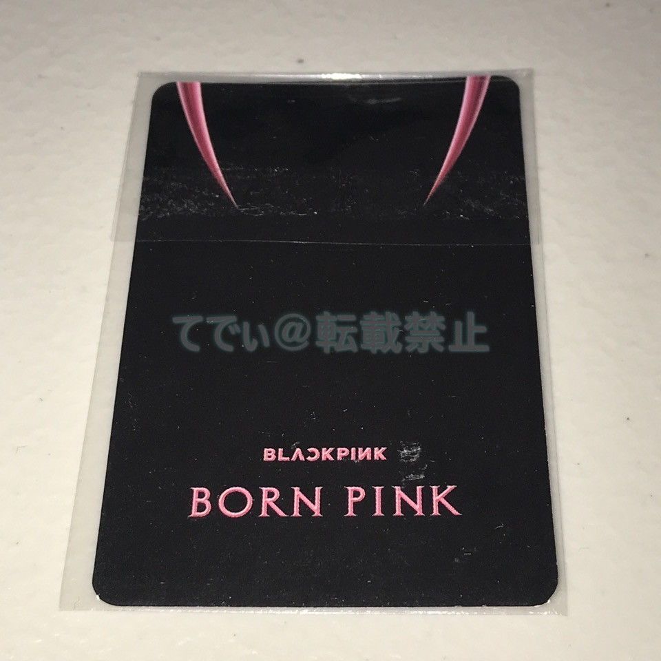 専用>BLACKPINK ジス 直筆サイン「BORN PINK」購入特典カード - メルカリ