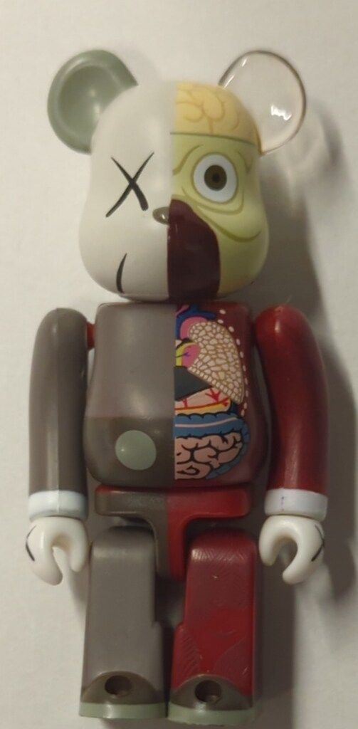 Originalfake BE RBRICK KAWS 人体模型 1st|赤箱