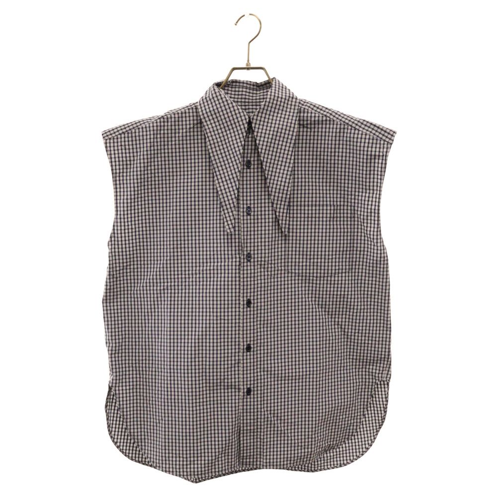 BALENCIAGA(バレンシアガ) ノースリーブチェックシャツ