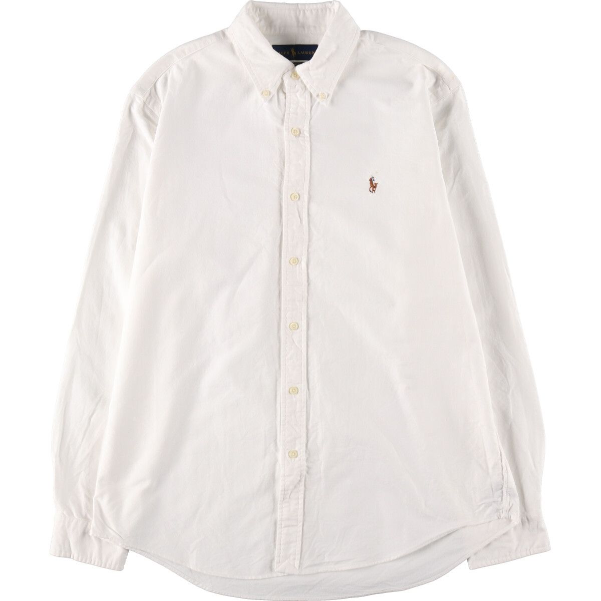 古着 ラルフローレン Ralph Lauren CLASSIC FIT 長袖 ボタンダウンシャツ メンズL相当/eaa499846