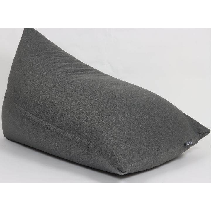 モデルルーム展示品 ビーズクッション グレー 幅120 × 奥行き80 × 高さ75cm