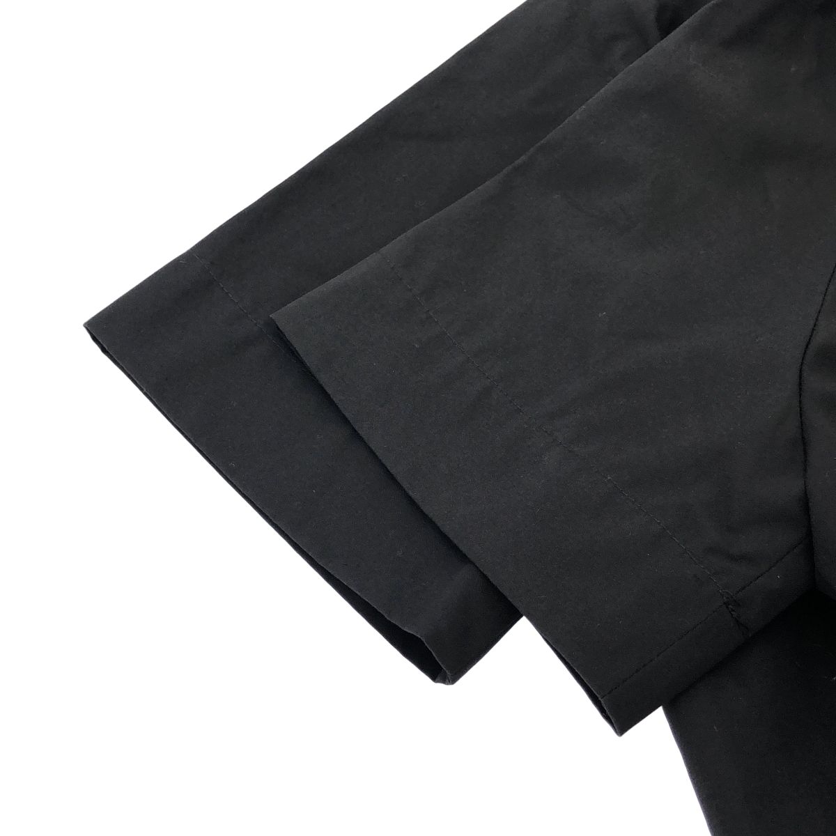 FENDI フェンディ 15SS レザーハーフジップデザイン ショートスリーブ  