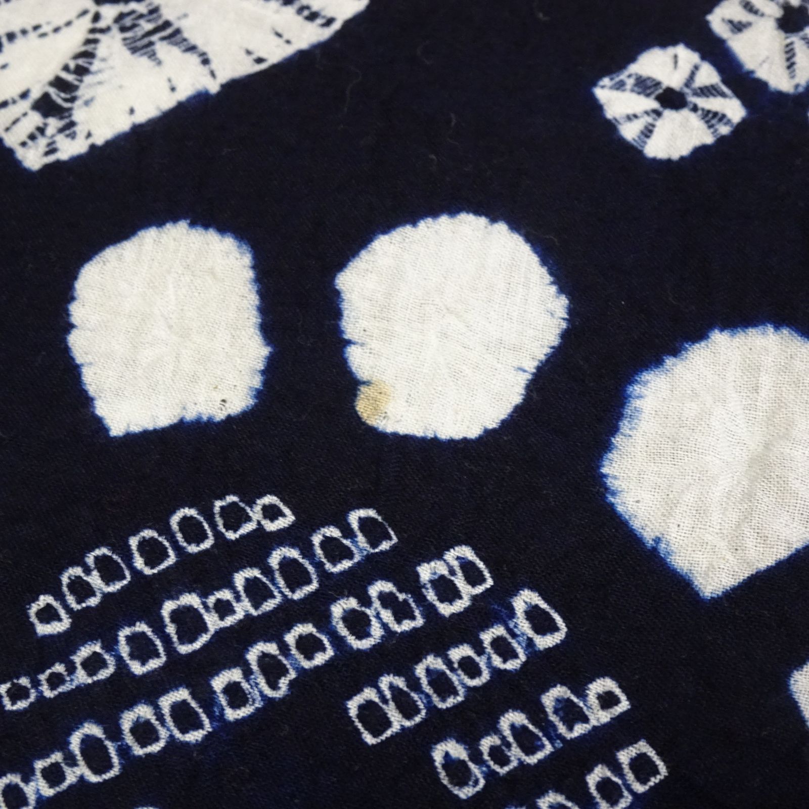 綿 浴衣 有松鳴海絞 綿着物 花柄 232179 NICORILABO_COM