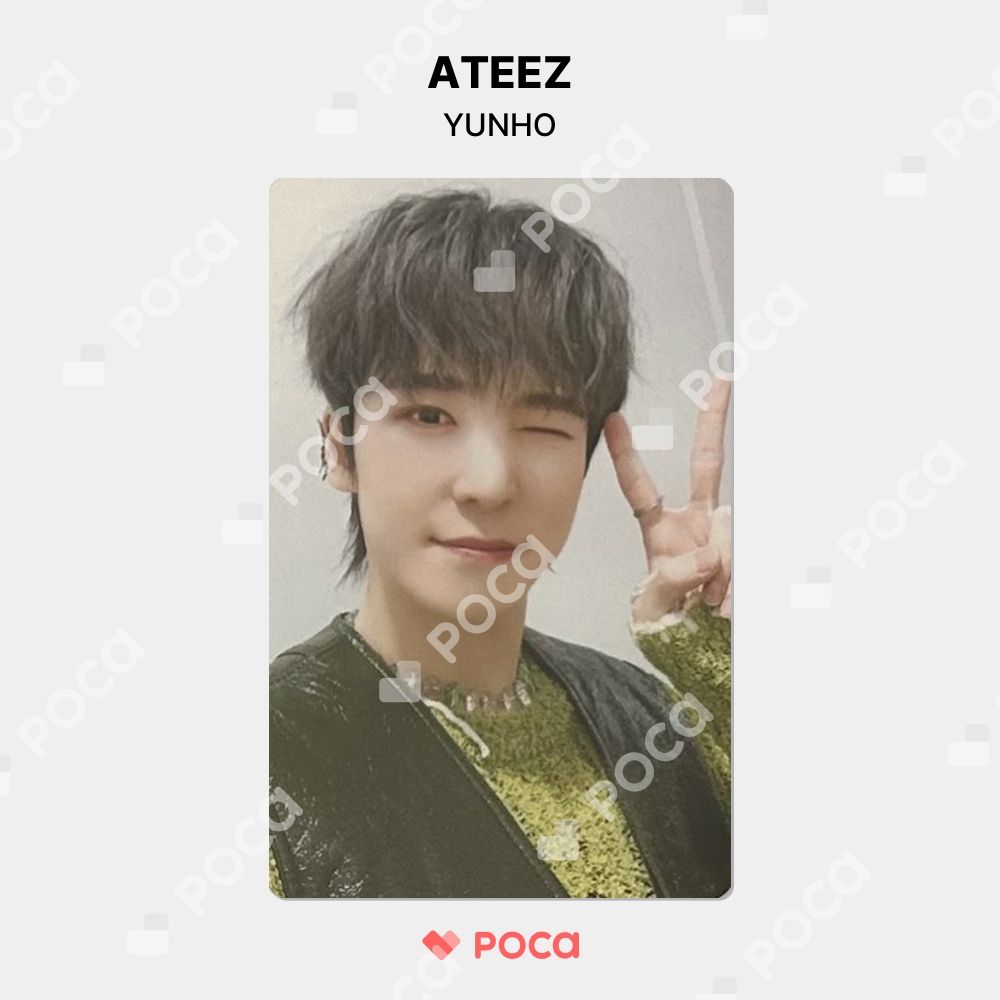 ATEEZ ブレスレット ユノ トレカ ATEEZ】ユノ トレカ 特典 封入 トレカ 2枚 まとめ売り - メルカリ