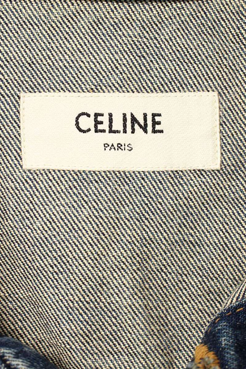 ★Celine★クロップドジャケット / ローウォッシュ デニム C03377EM001131_fw_thumbM.jpg
