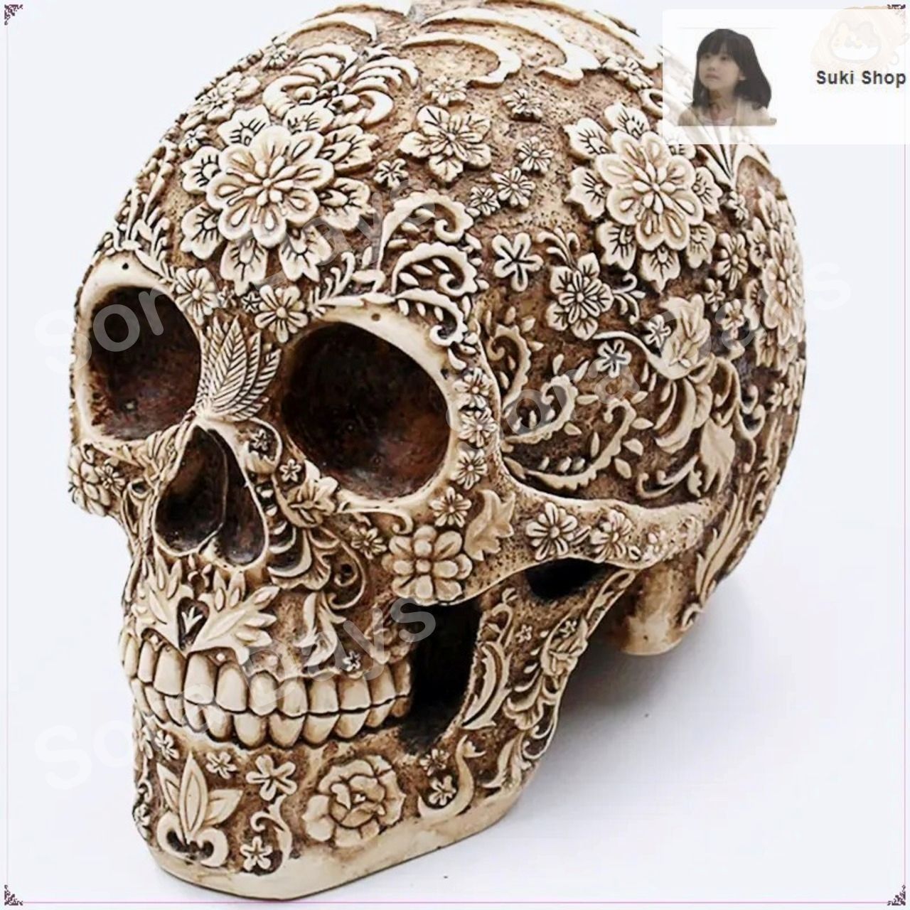 ハロウィン　骸骨　スカル　花嫁　オブジェ ハロウィン 骸骨 スカル 花嫁 オブジェ Amazon | ハロウィン 骸骨 飾り