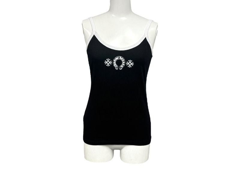 CHROME HEARTS ブラトップ 黒 キャミソール スポーティブ 新品未使用 CHROME HEARTS クロムハーツ HORSESHOE ホースシュー