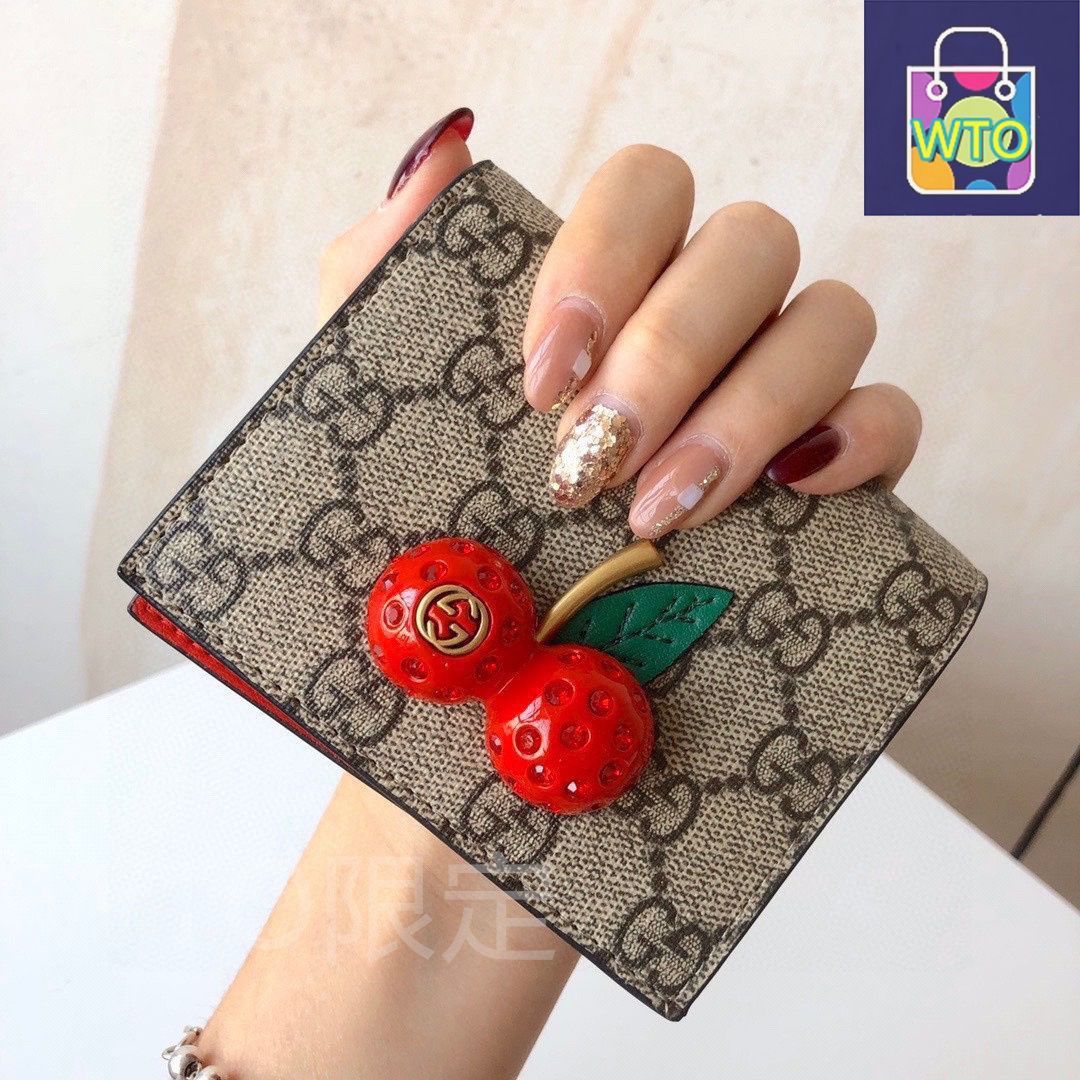 【ぴょん吉様】専用購入ページ 今日特価】Gucci グッチ ガーデン記念品さくらんぼシリーズ 立体