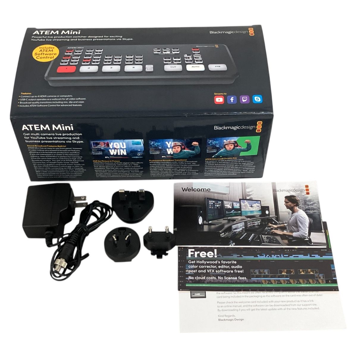 Black Magic Design ATEM MINI Video Switcher | eBay