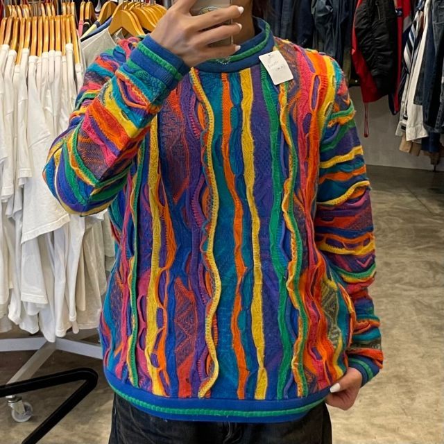 クージー、3Dニットジャケット クージー】ジャケット ブルゾン 3D