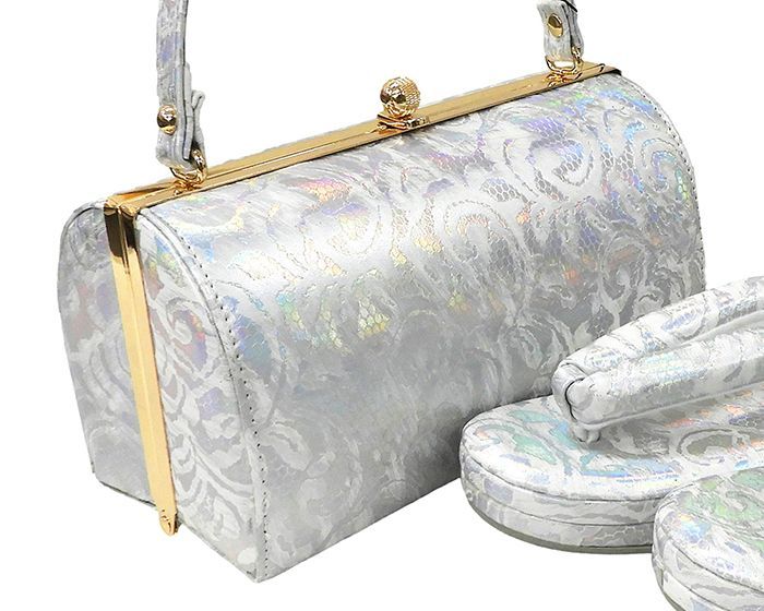 草履 バッグ 草履バッグセット フリーサイズ パイソン・リーフ 振袖 訪問着 新品 n1435 草履 バッグ 草履バッグセット フリーサイズ パイソン・リーフ 振袖