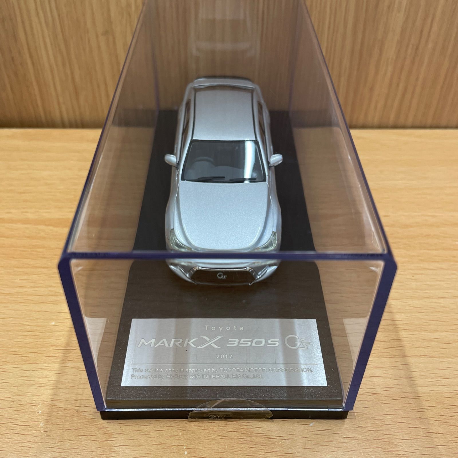 □ハイストーリー TOYOTA マークX G`s 2012 シルバーメタリック 1/43