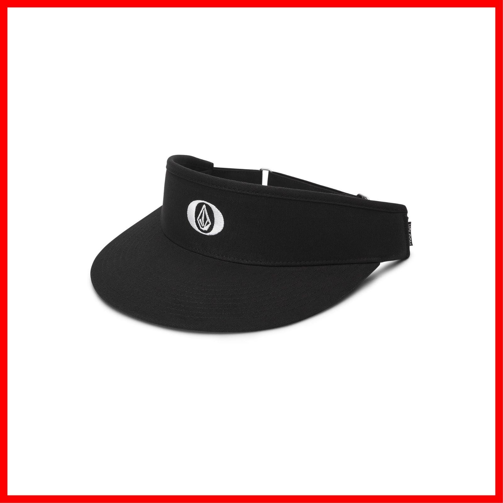 商品 O STONE VISOR | D5512316 帽子 サイズ調整 おしゃれ サンバイザー BLK_ブラック メンズ O|S ヴォルコム