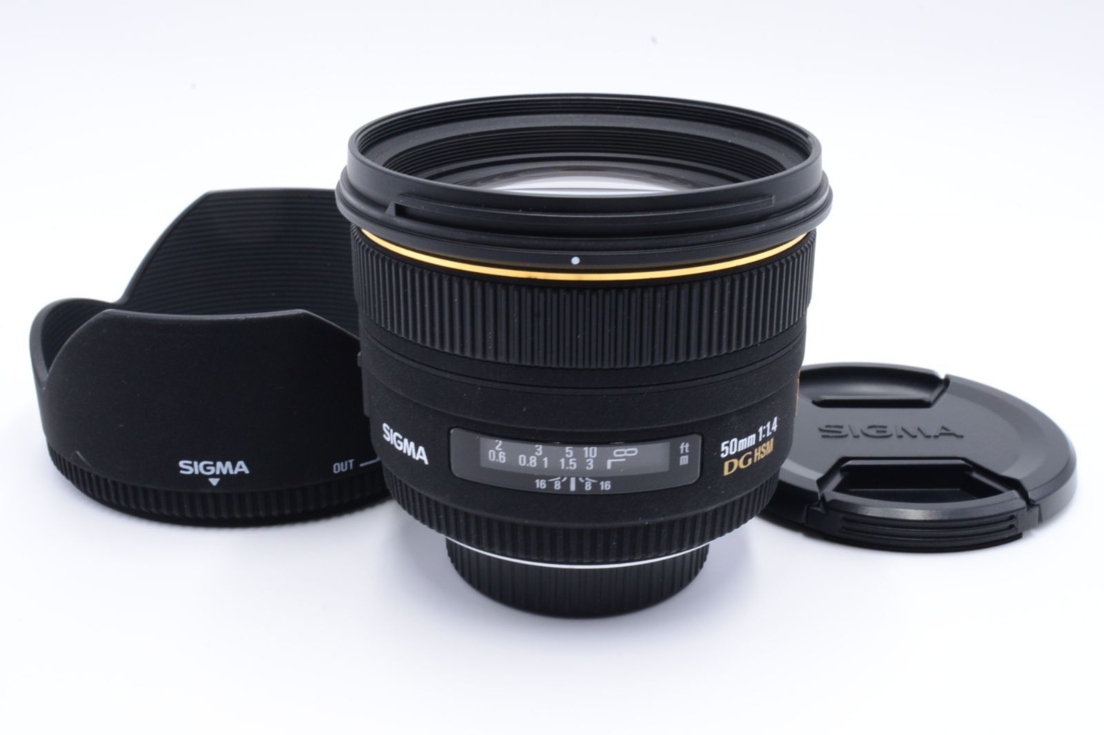 シグマ SIGMA 単焦点標準レンズ 50mm F1.4 EX DG HSM ニコン用 フル