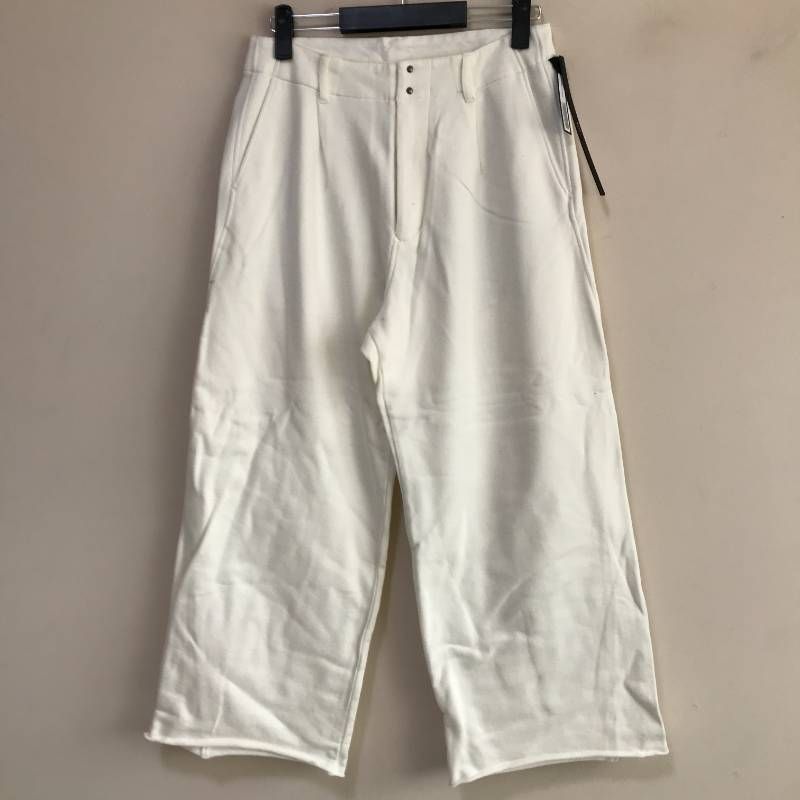 コ wjk コ wjk wide sweat slacks pants ワイド スエット スラックス パンツ ホワイト S Ⅼ XL 5179 mj64d