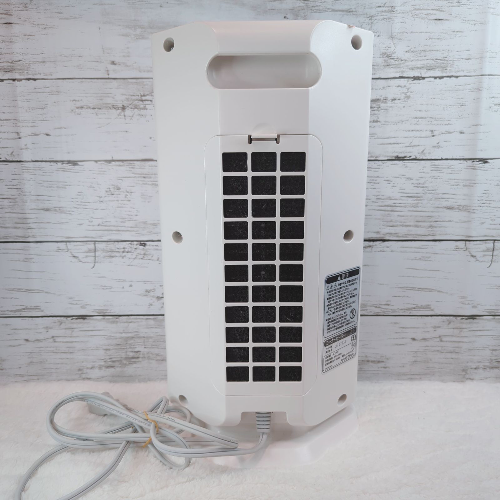 美品】ドウシシャ コーナーヒーター 人感センサー付 セラミック