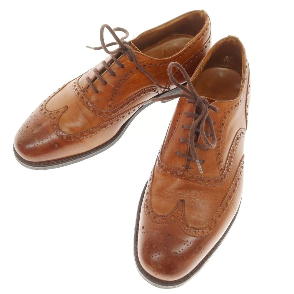 チャーチ CHURCH S CHETWYND ネバダカーフ ウイングチップ ドレスシューズ ブラウン サイズ60 メンズ