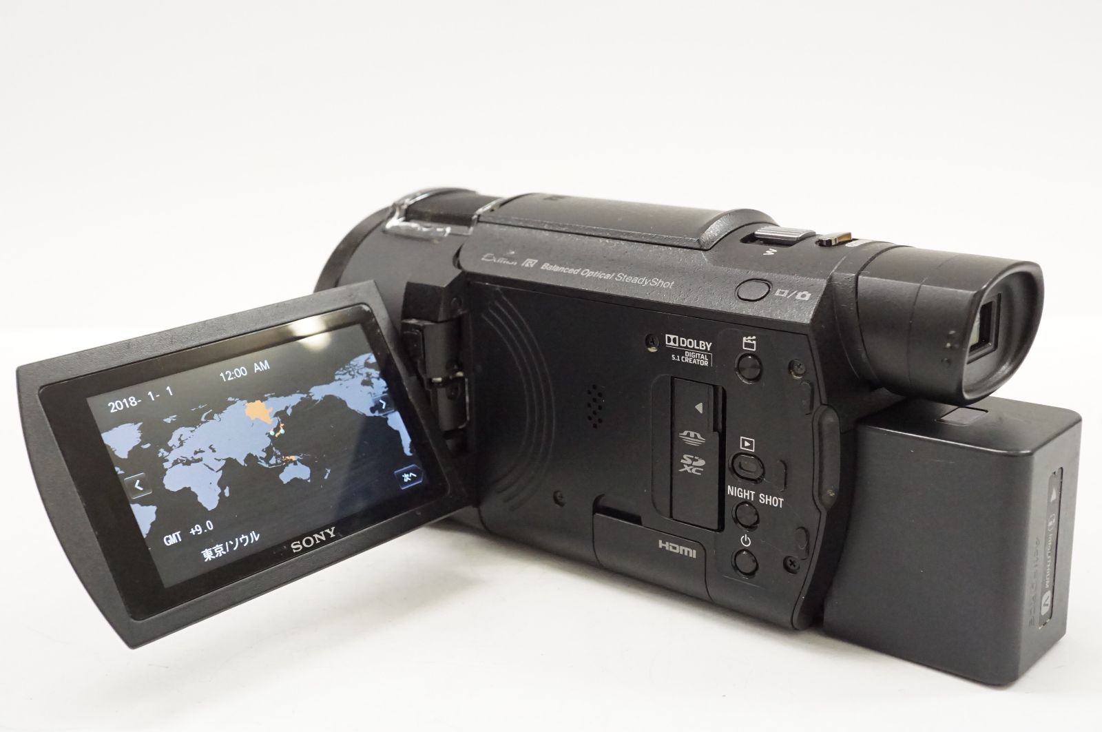 C200035)SONY FDR-AX60 4Kビデオカメラ - メルカリ