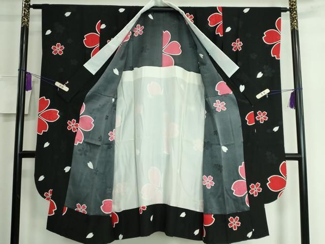 舞桜 黒地